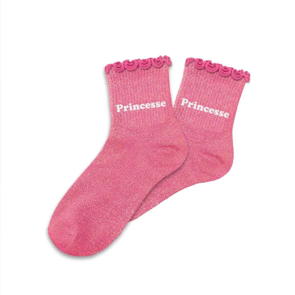 Chaussettes à Paillettes Enfant Princesse - FunkyFeets