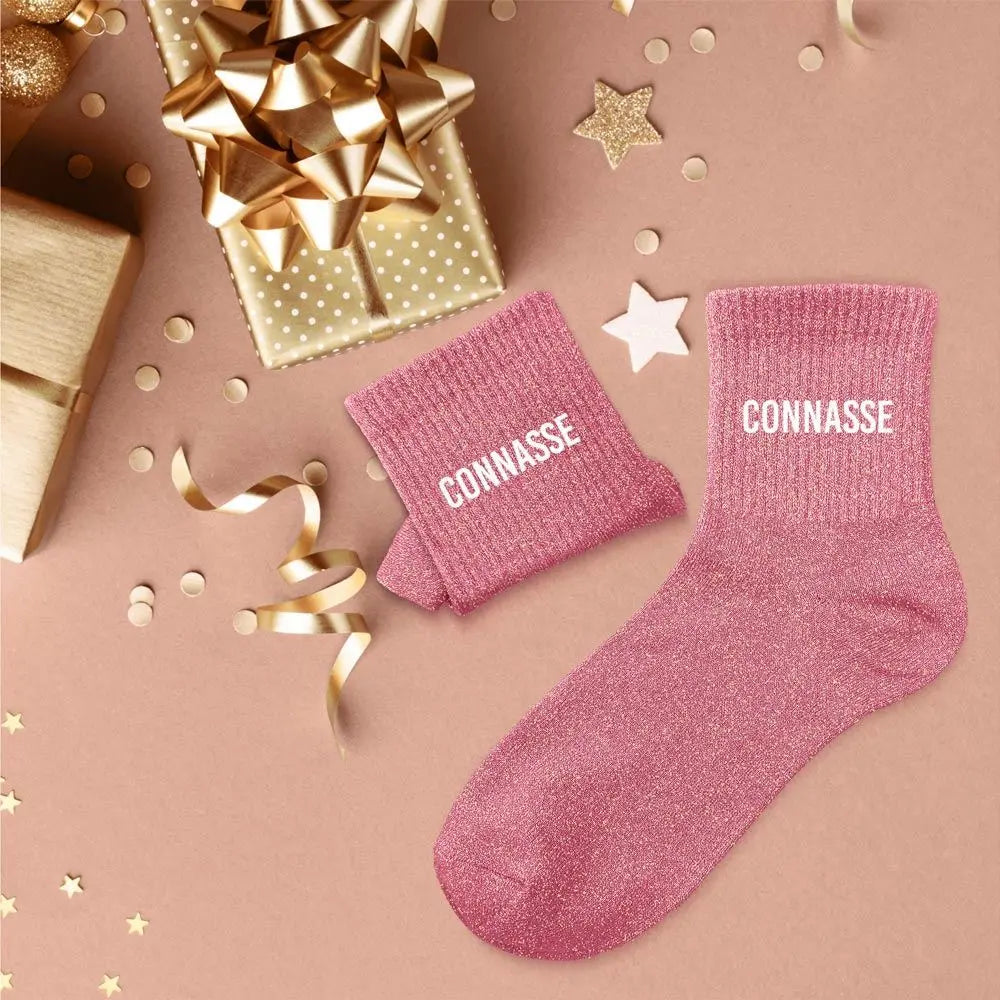 Connasse Chaussettes à paillettes