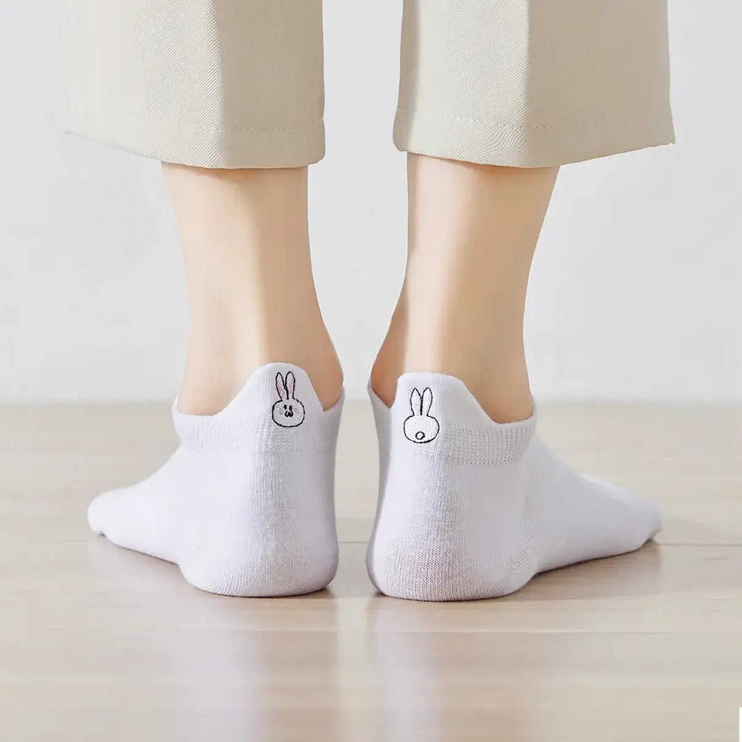 Languette Lapin - Blanc - FunkyFeets