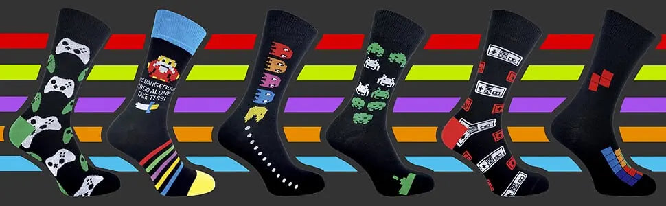 Pourquoi-offrir-des-chaussettes-funky-à-un-e-geek-gamer FunkyFeets