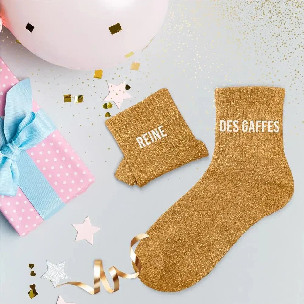 ✨ Chaussettes à paillettes : le cadeau chaussettes qui fait briller vos pieds - FunkyFeets