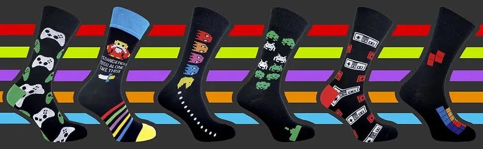 🎮🧦 Pourquoi offrir des chaussettes funky à un(e) geek/gamer ? 🧦🎮 - FunkyFeets