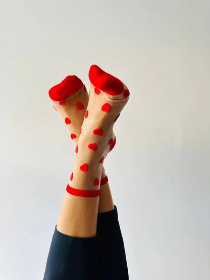 Laure - Rouge - FunkyFeets