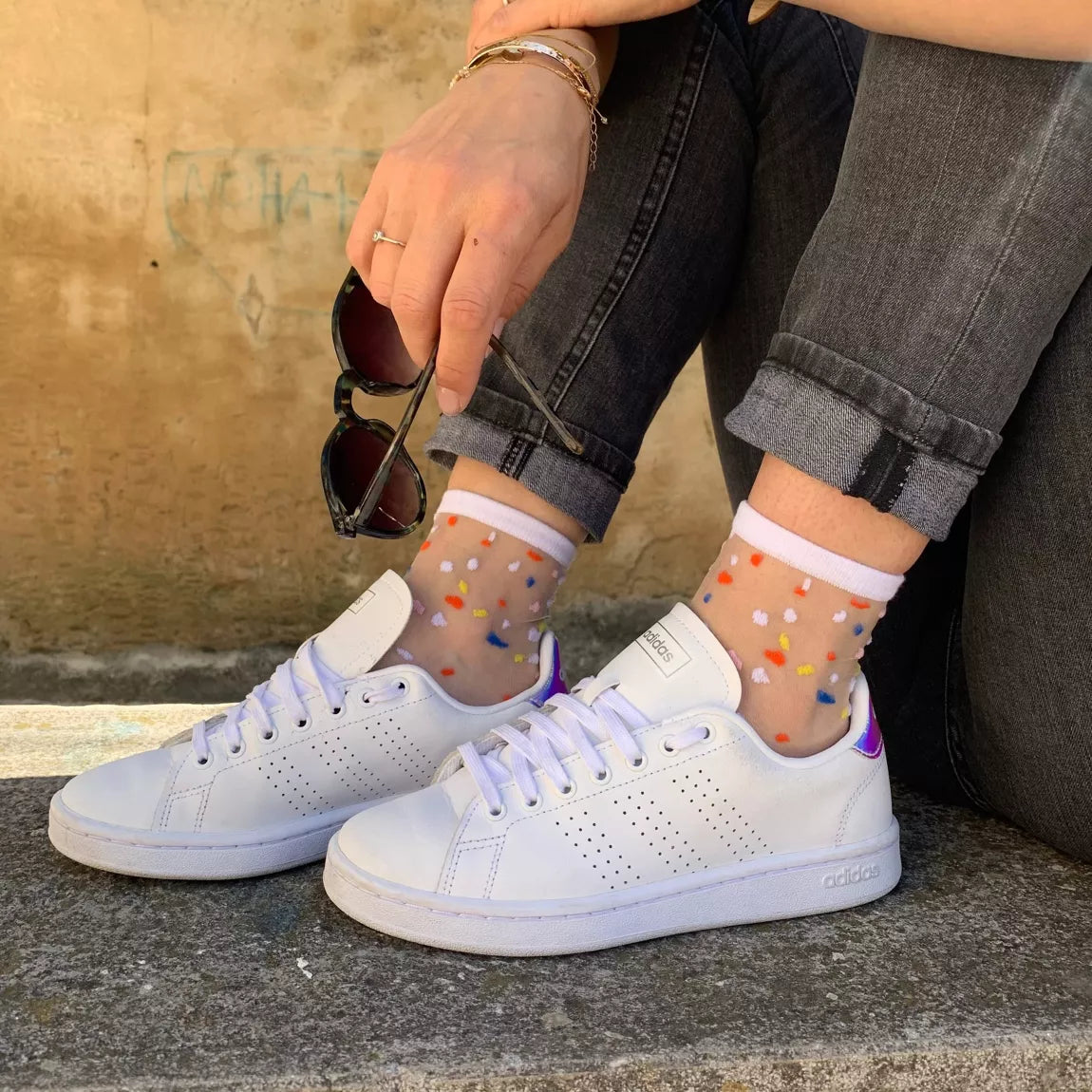 Annabelle - Blanc - FunkyFeets