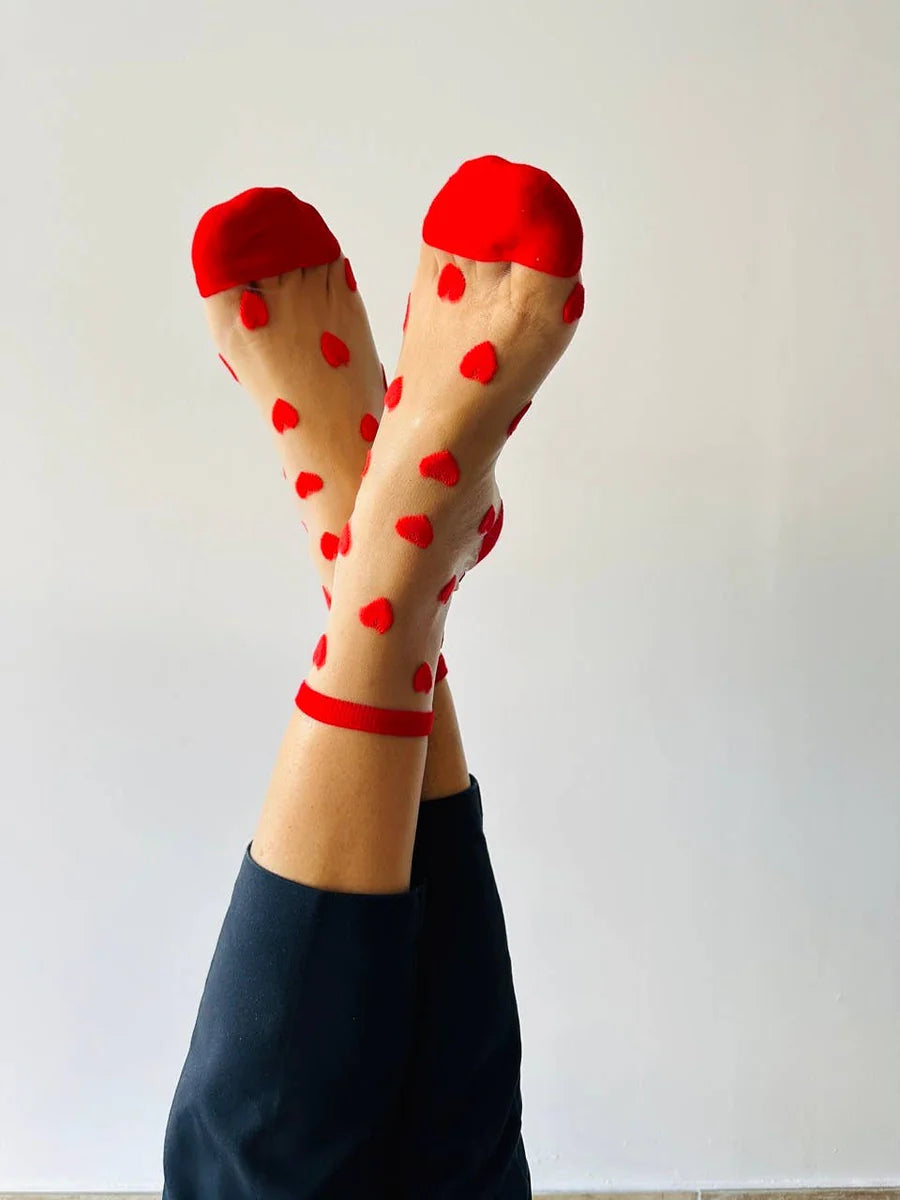 Laure - Rouge - FunkyFeets