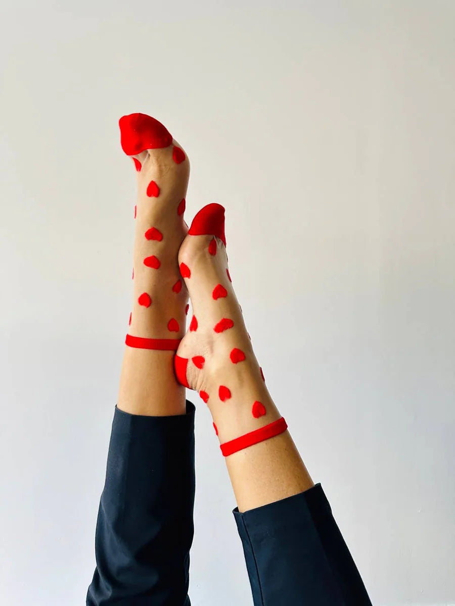 Laure - Rouge - FunkyFeets