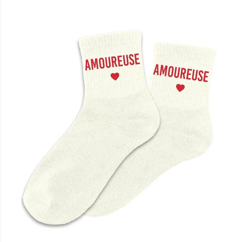 Amoureuse Chaussettes à paillettes