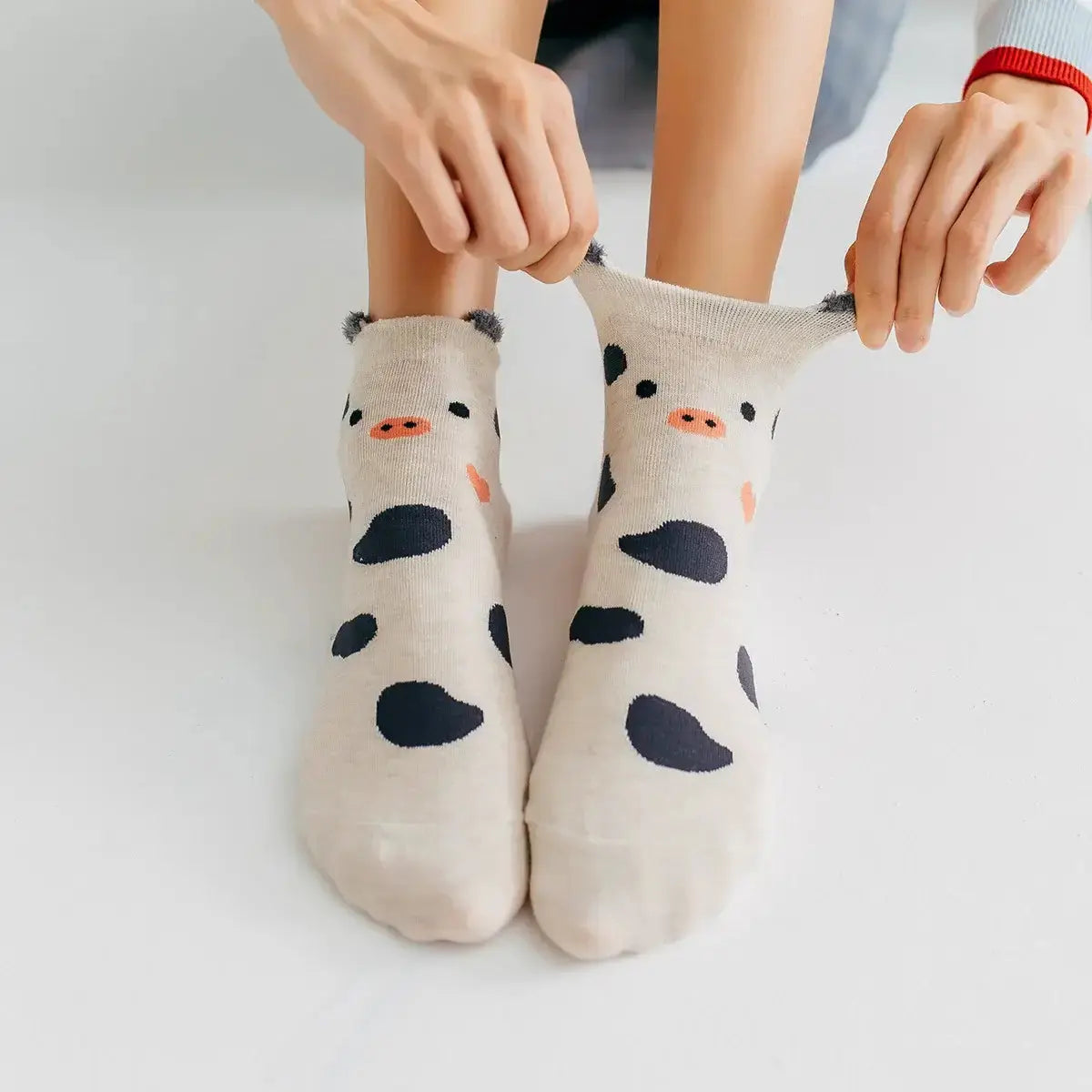 Animaux Petites Oreilles - Beige - FunkyFeets