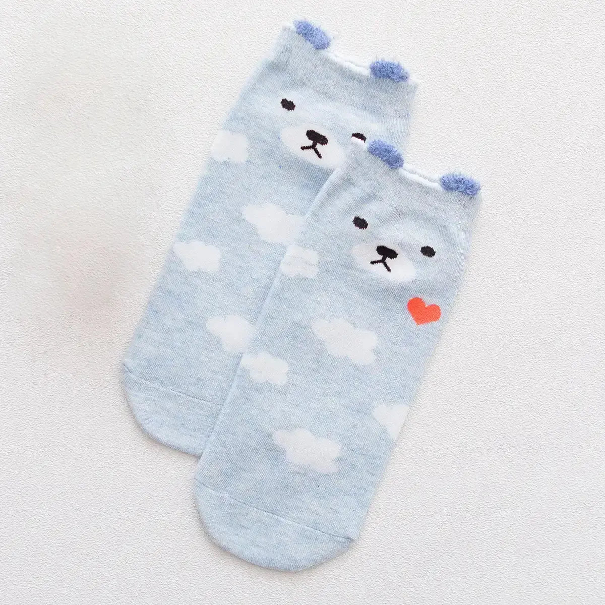Animaux Petites Oreilles - Bleu - FunkyFeets