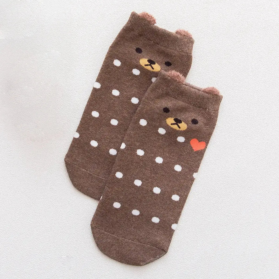 Animaux Petites Oreilles - Marron - FunkyFeets