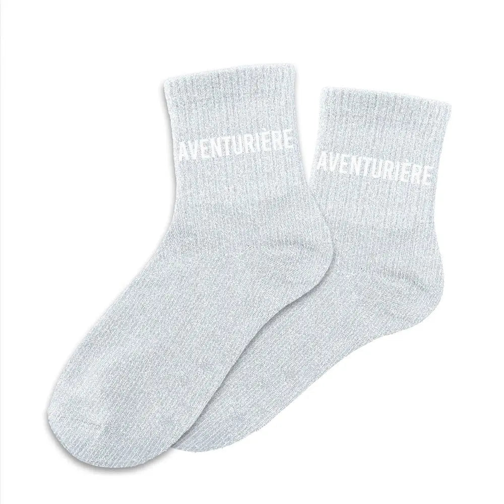 chaussettes à paillettes funky feets