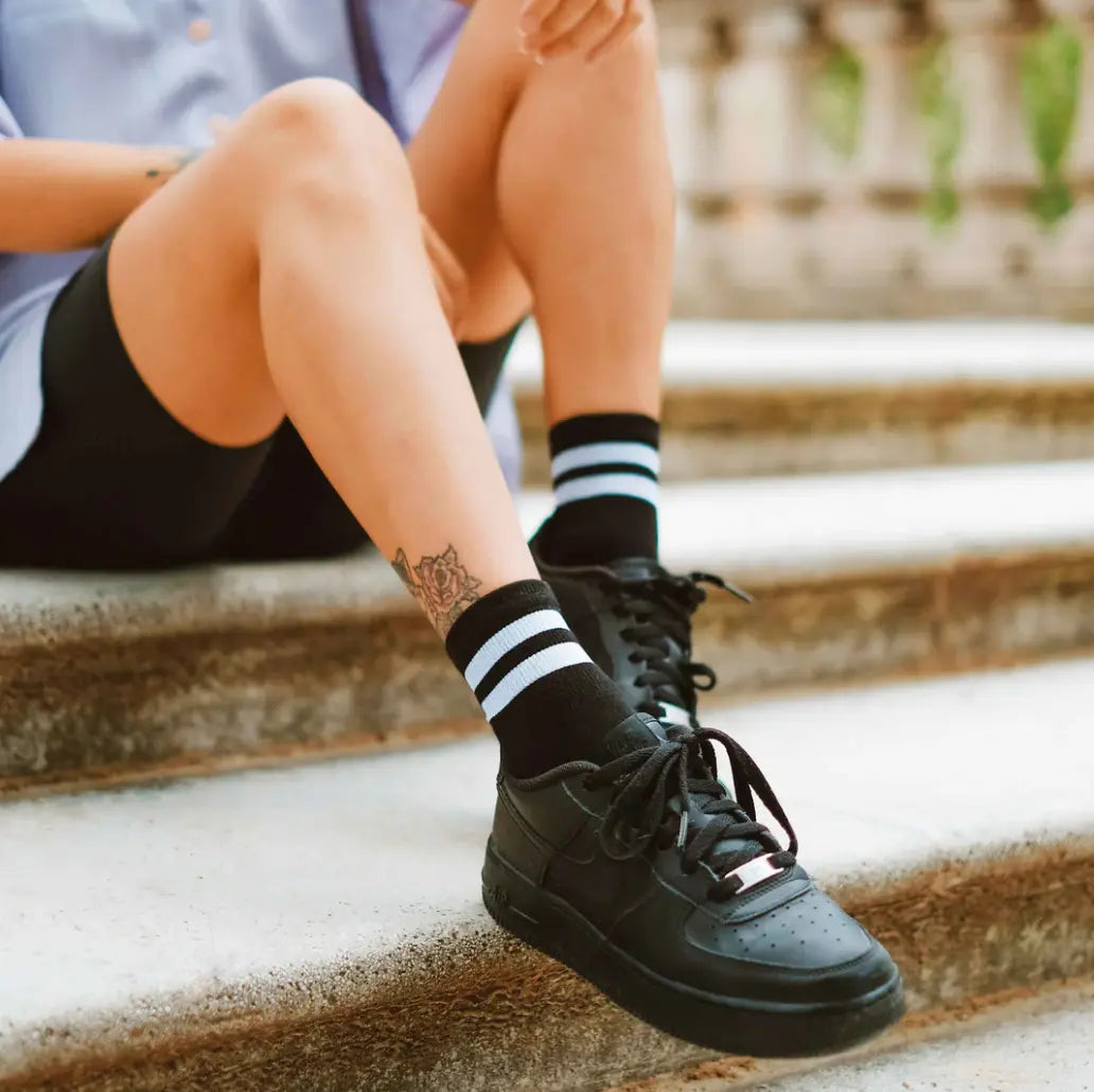 Back in Black American Socks