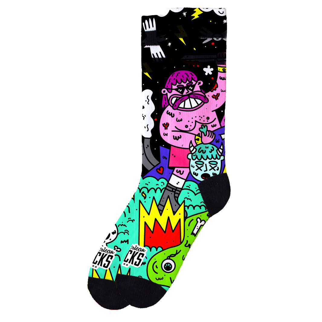 american socks funky feets
