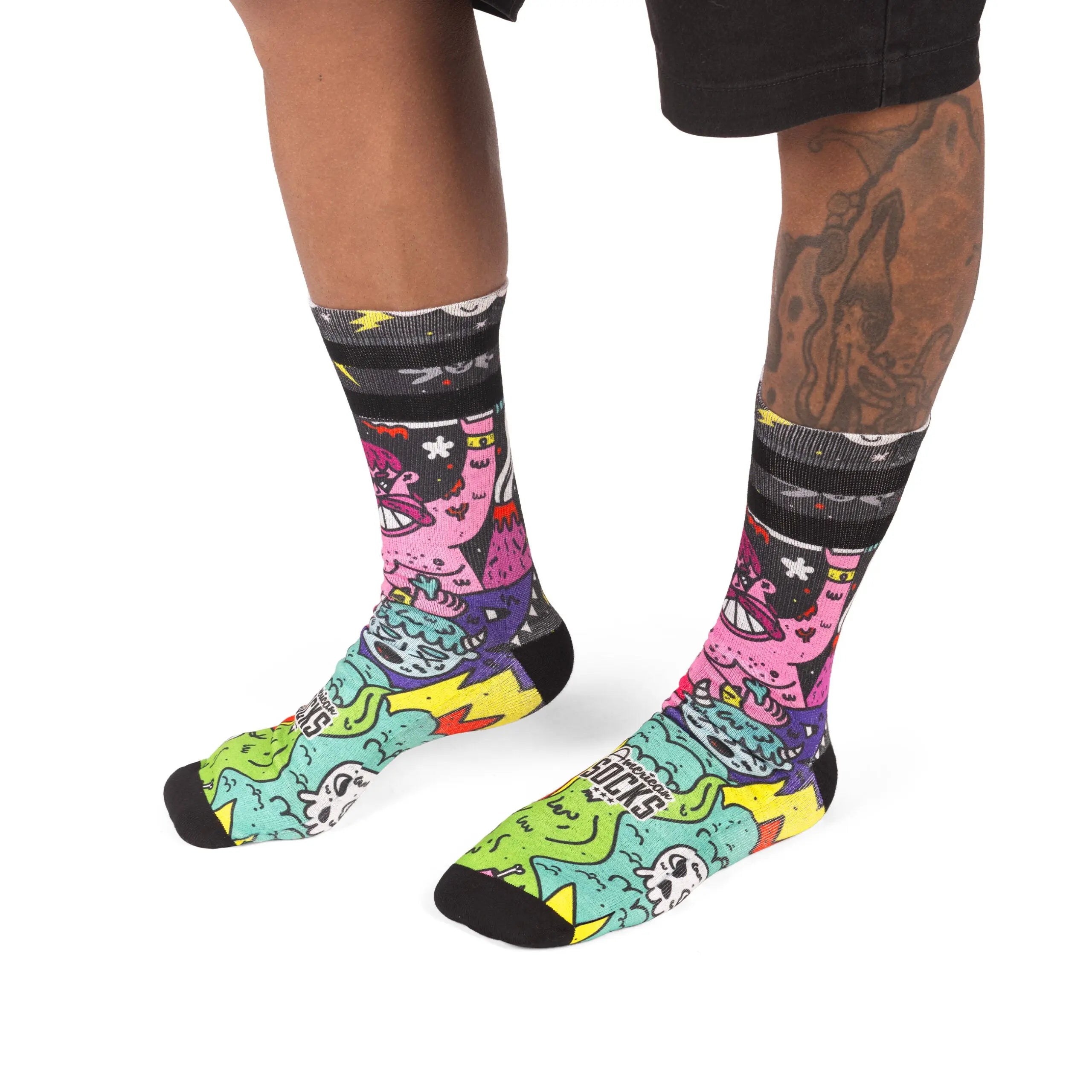 american socks funky feets