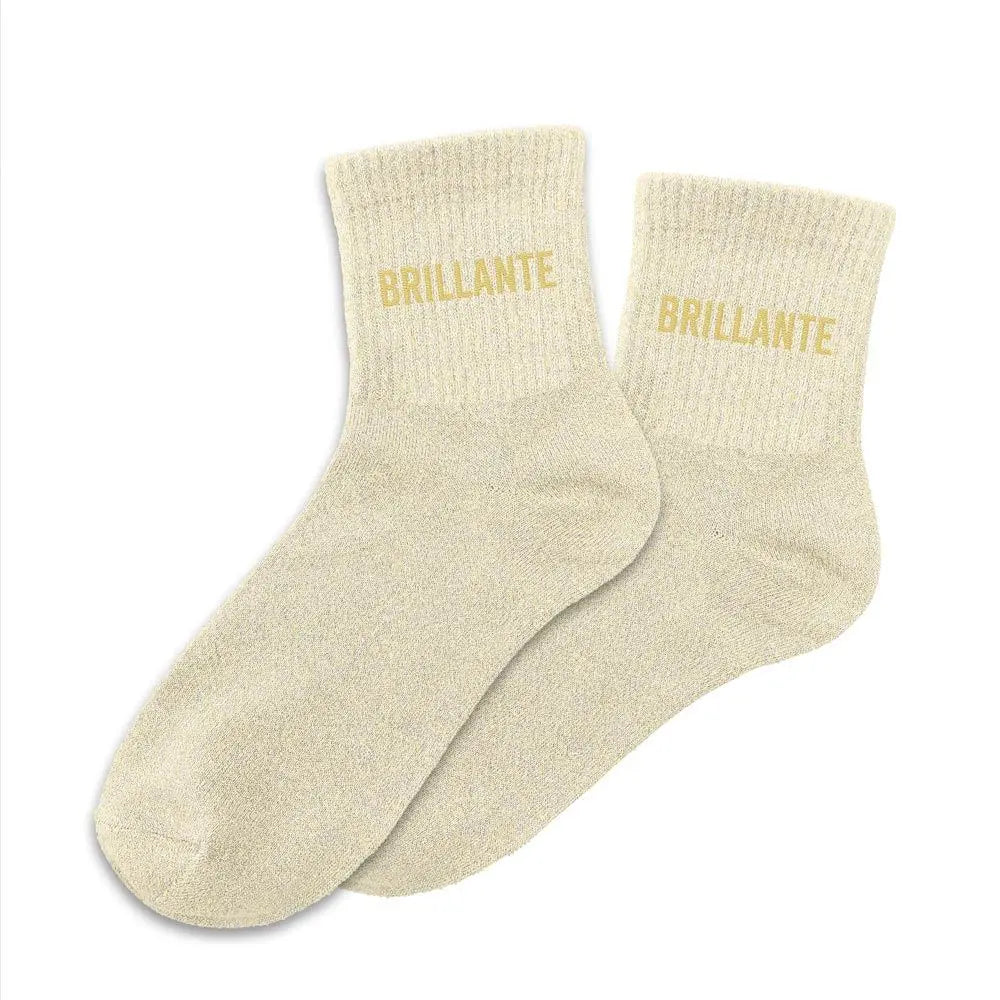 chaussettes à paillettes funky feets