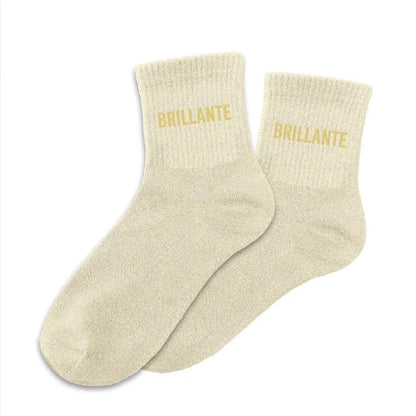 chaussettes à paillettes funky feets