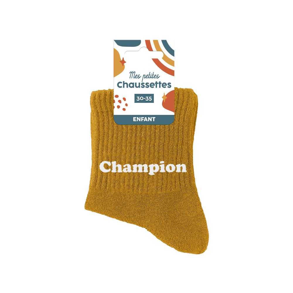 chaussette a paillettes enfants