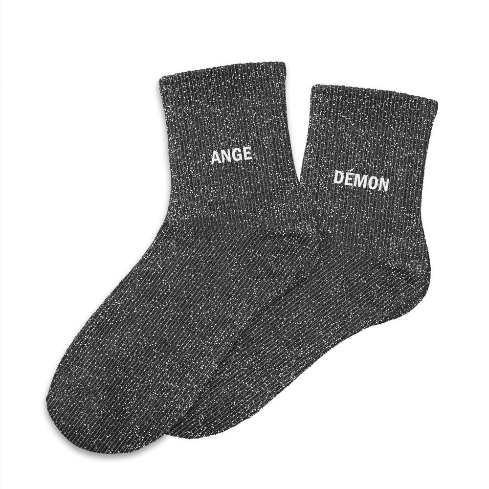chaussettes à paillettes funky feets