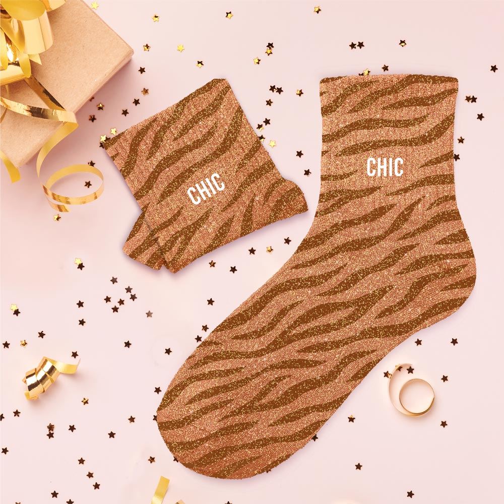 chaussettes à paillettes Funky Feets