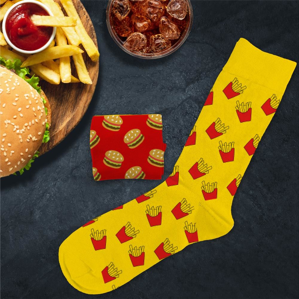 Chaussettes burger mc do chaussettes burger king 