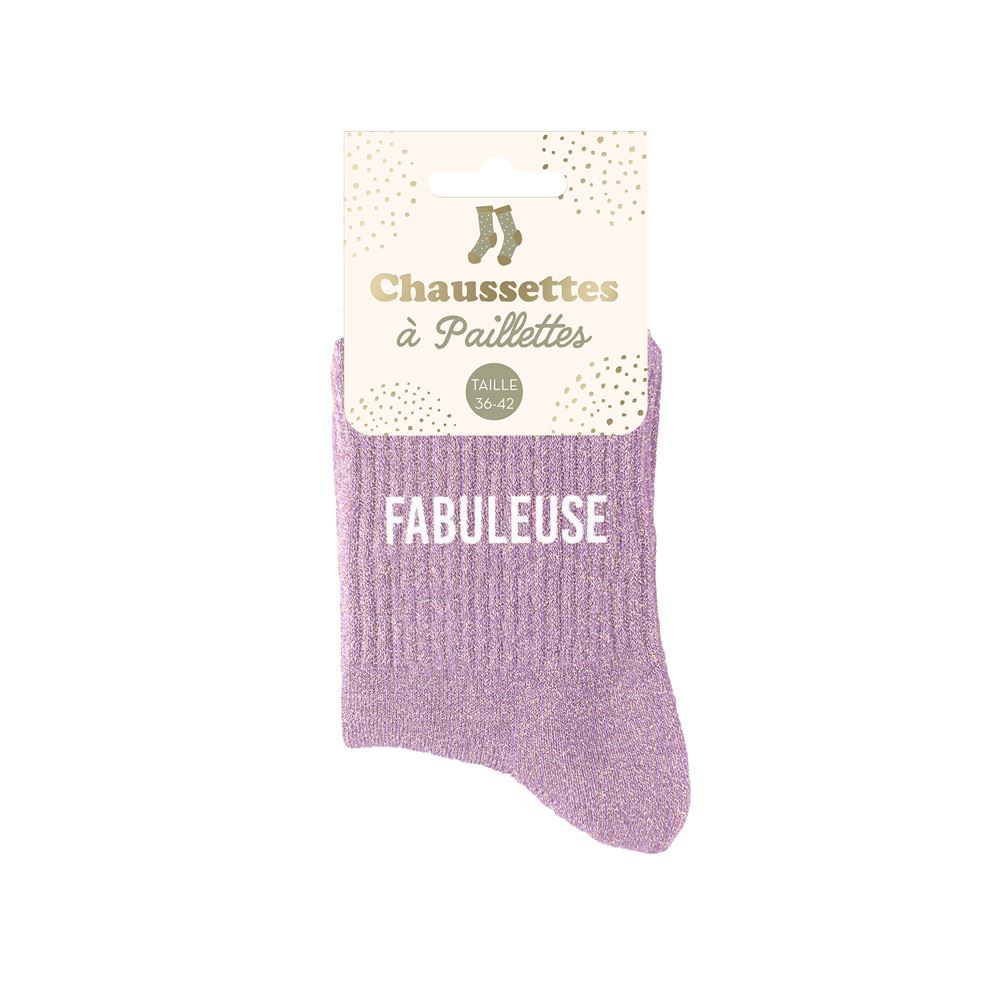 chaussettes à paillettes Funky Feets