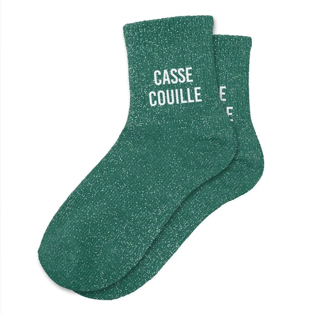 Casse Couille Chaussettes à paillettes