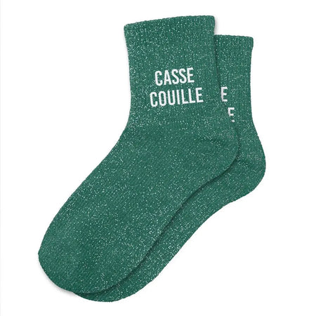 Casse Couille Chaussettes à paillettes
