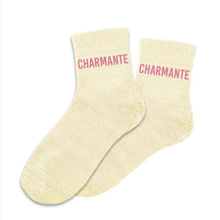 chaussettes à paillettes funky feets