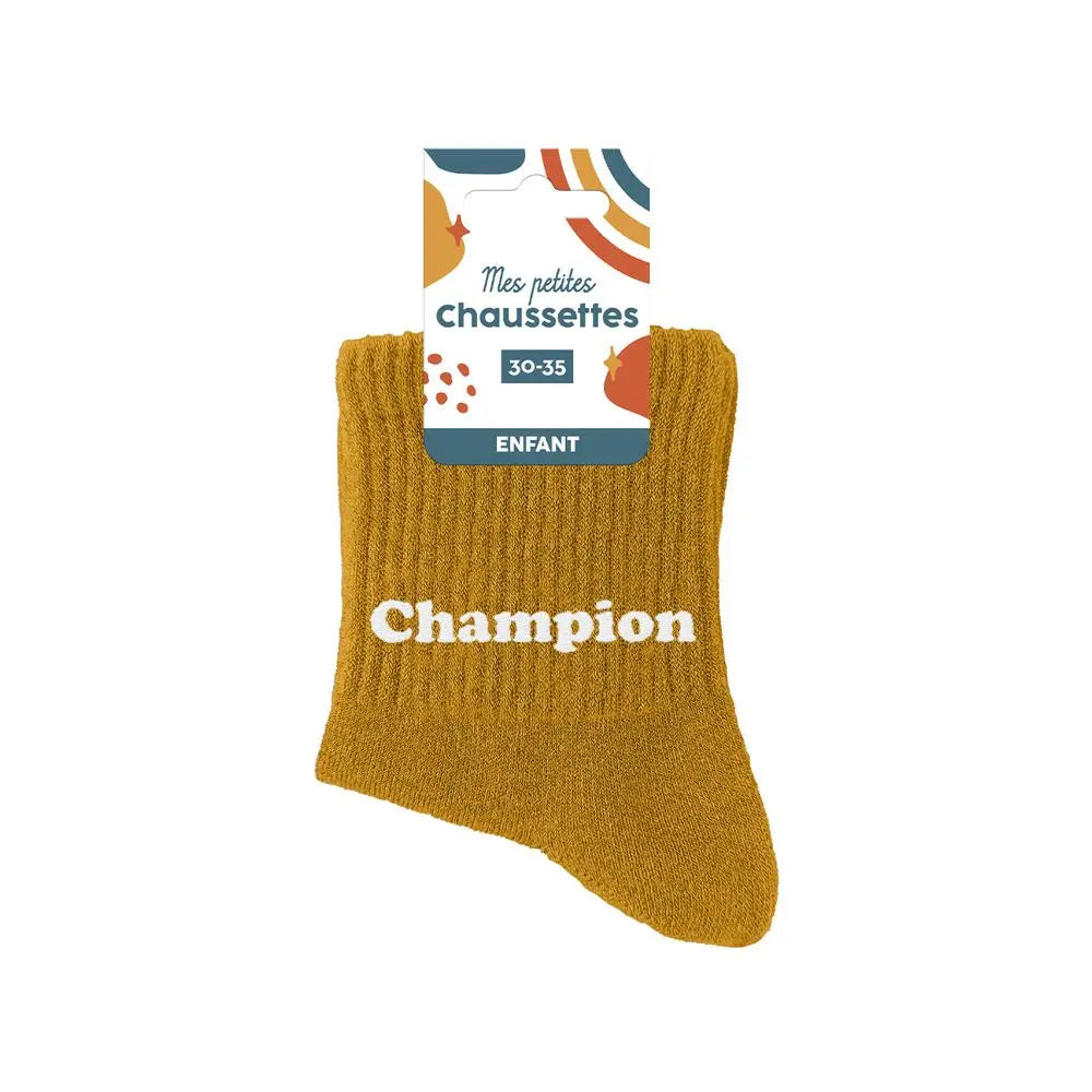 chaussette a paillettes enfants
