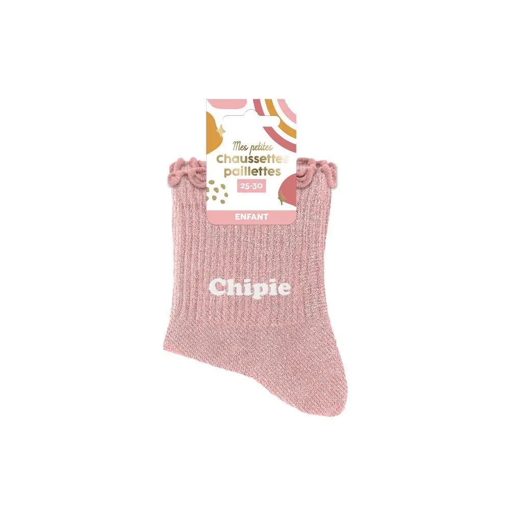 Chaussettes Paillettes Enfant Chipie