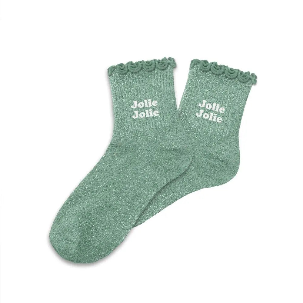 Chaussettes Paillettes Enfant Jolie