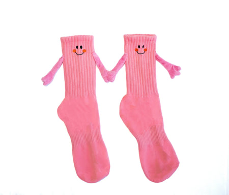 chaussettes qui se tiennent la main funky feets