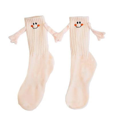 chaussettes qui se tiennent la main funky feets