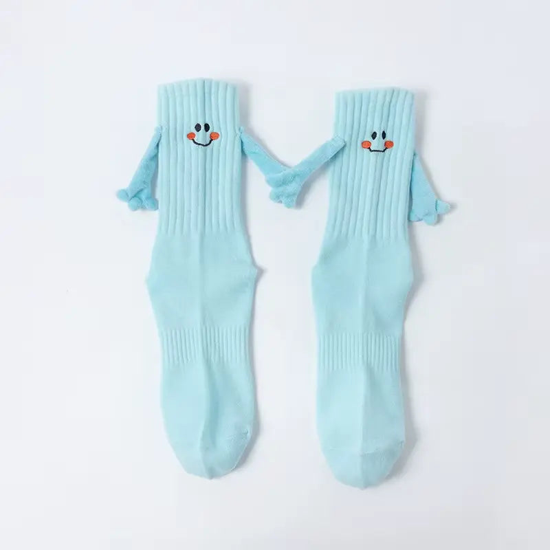 chaussettes qui se tiennent la main funky feets