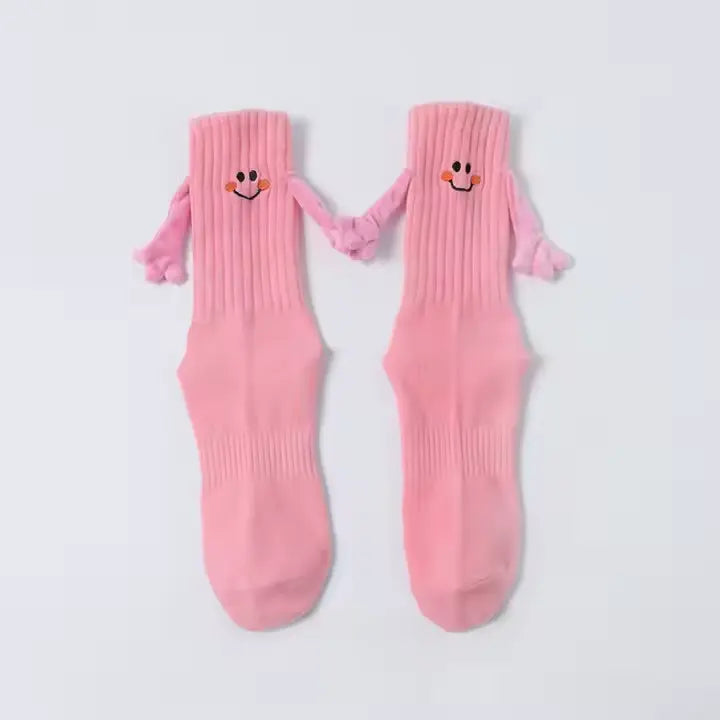chaussettes qui se tiennent la main funky feets