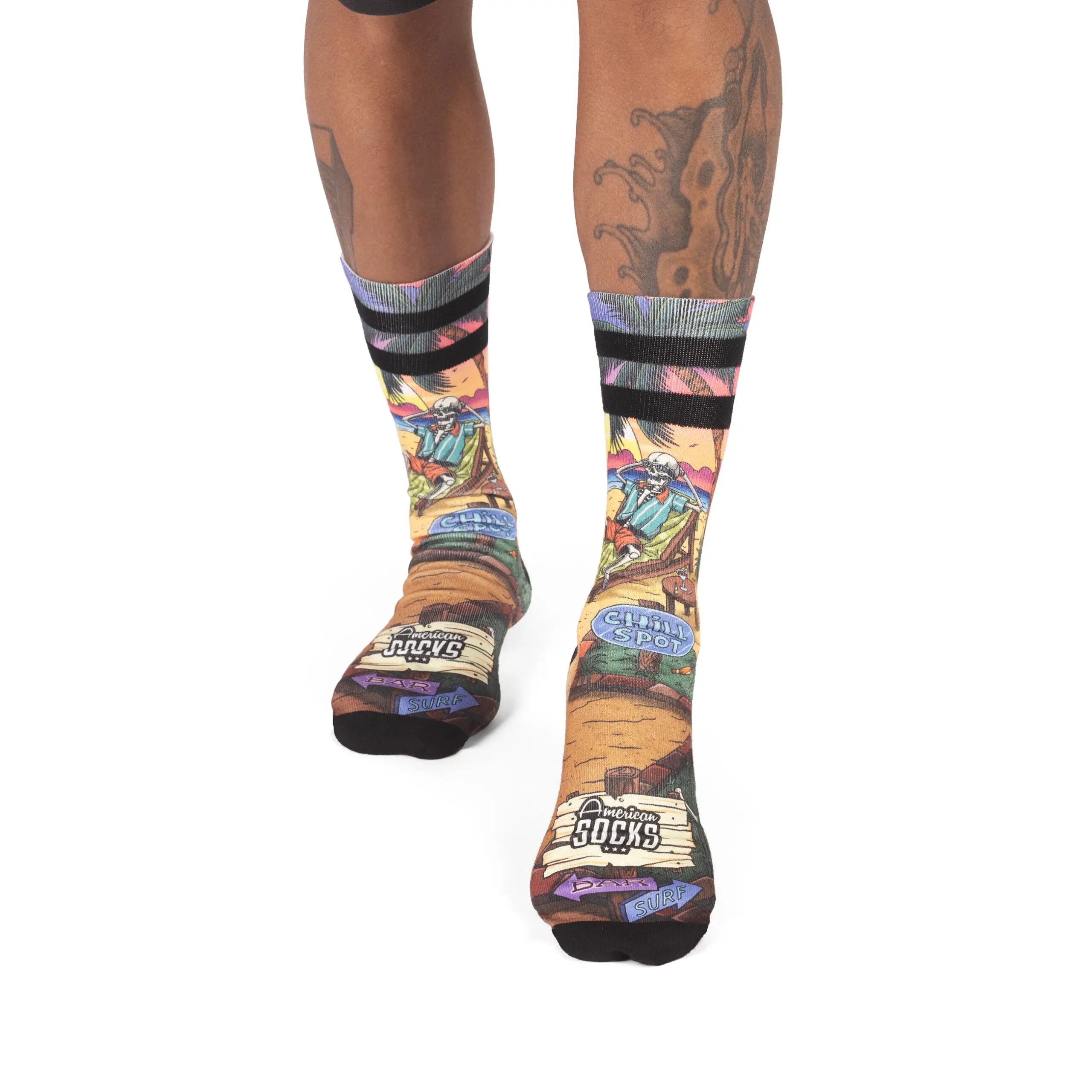 american socks funky feets