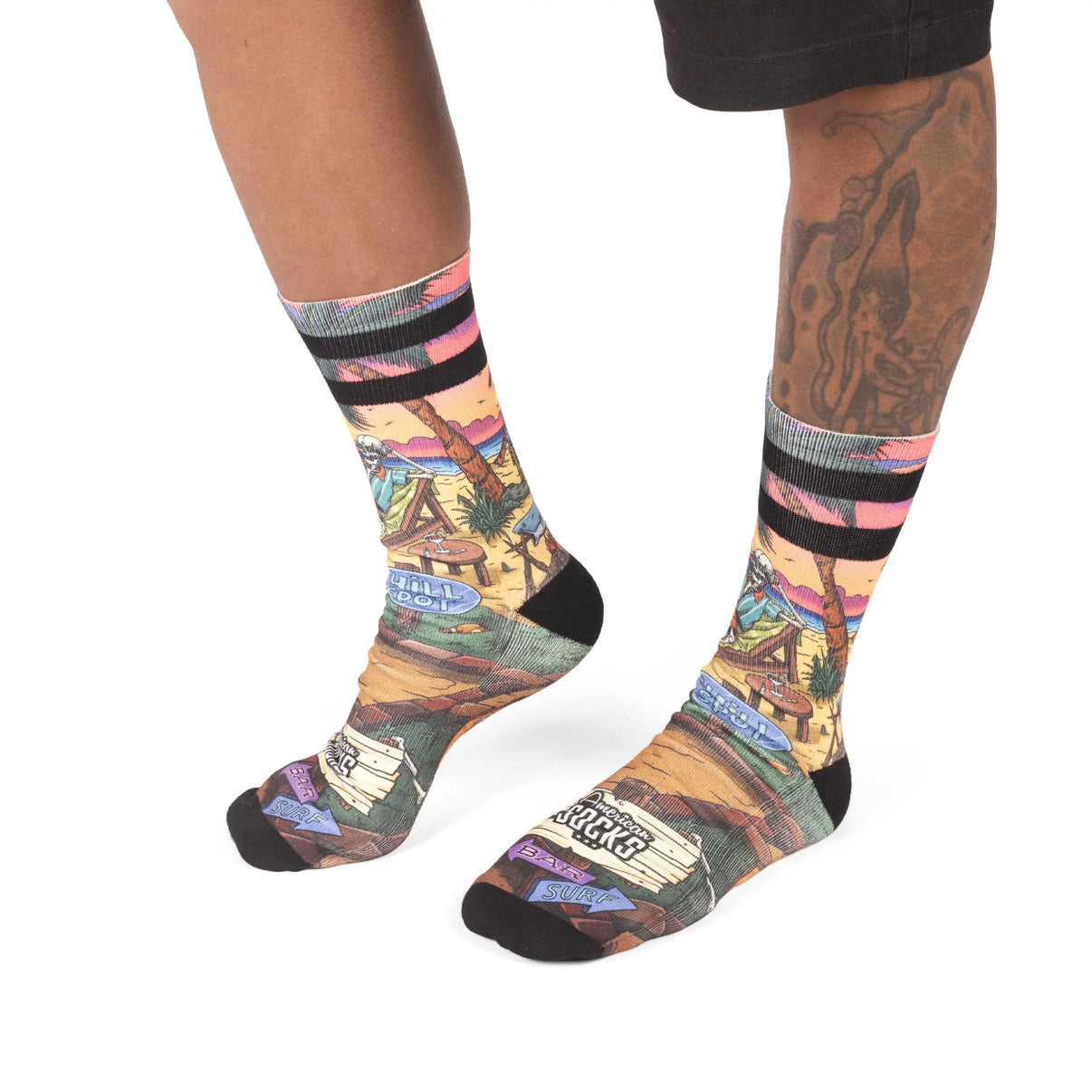 american socks funky feets