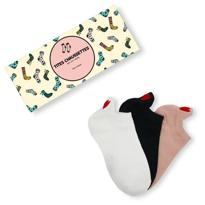 Coffret - Languette Coeur Rouge (Lot x3) - FunkyFeets