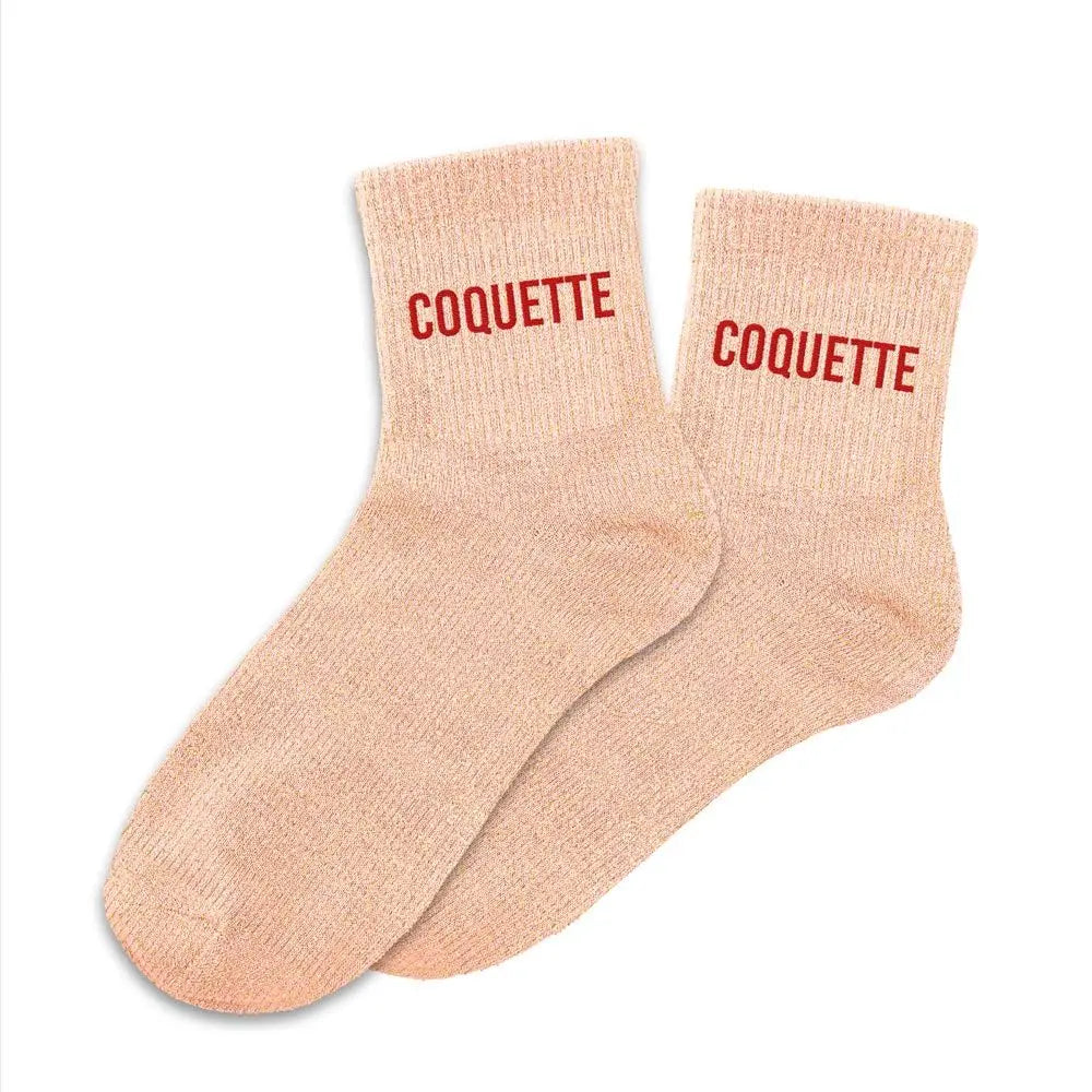 chaussettes à paillettes funky feets