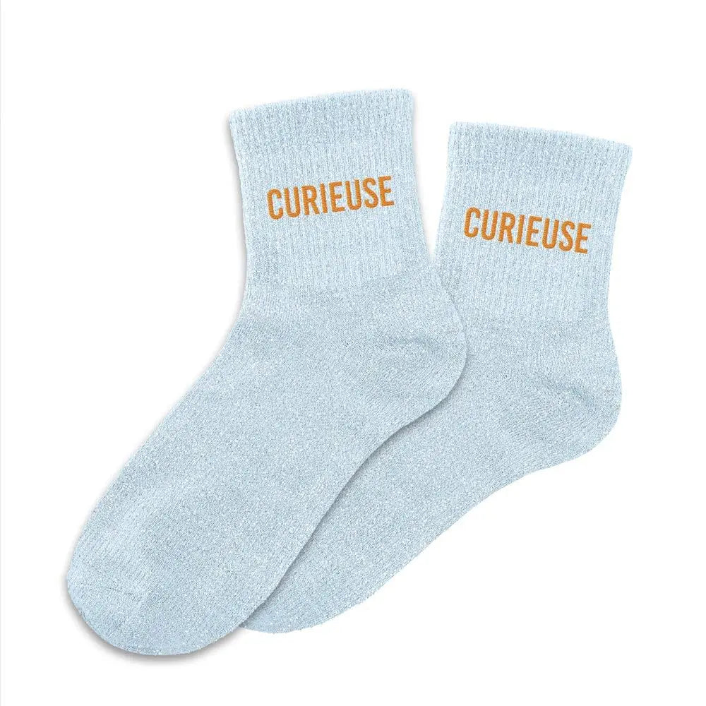 chaussettes à paillettes
