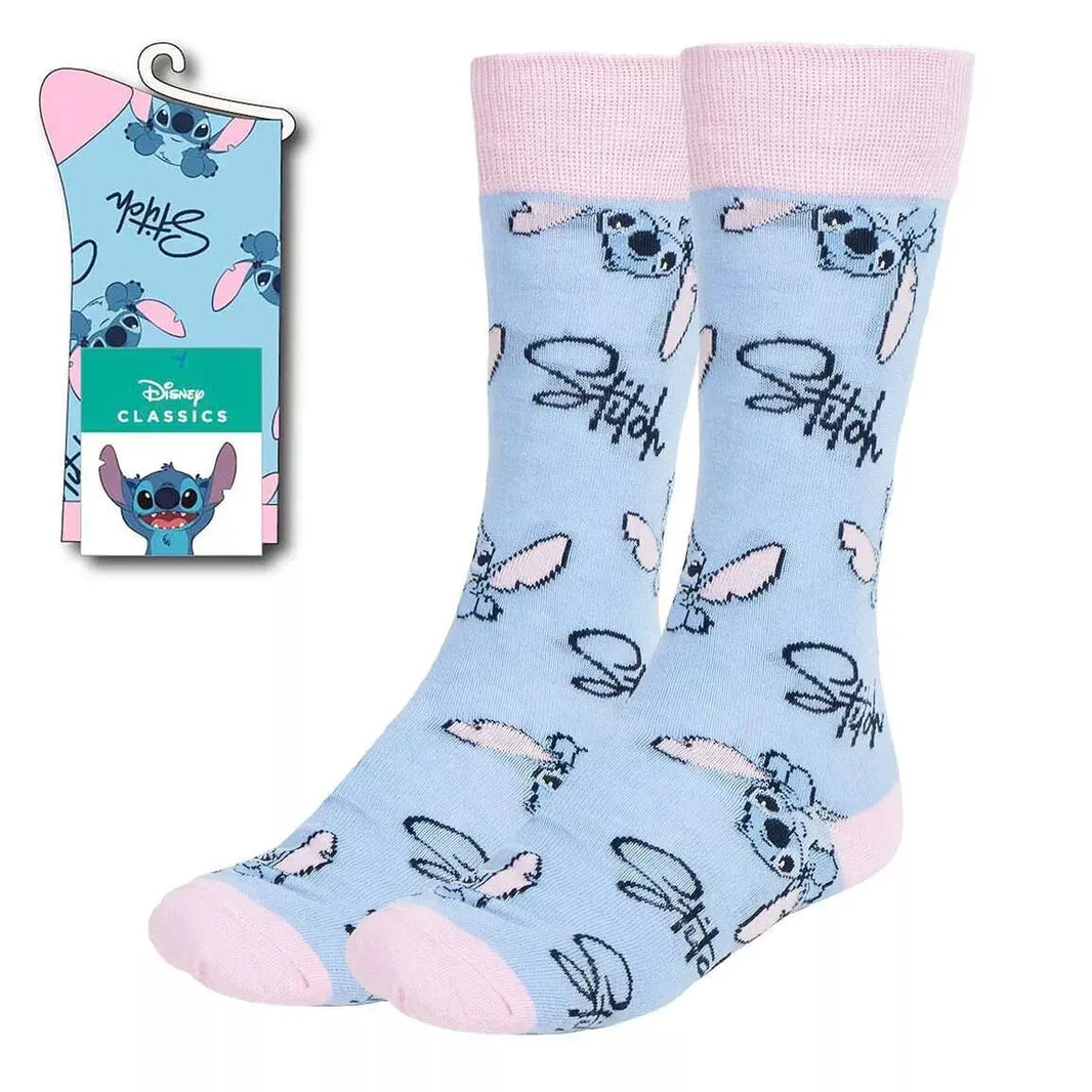 Chaussettes Disney ™ - Stitch Bleu Clair - FunkyFeets