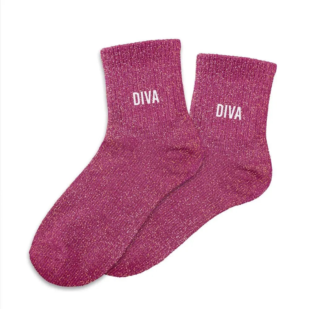 chaussettes à paillettes funky feets