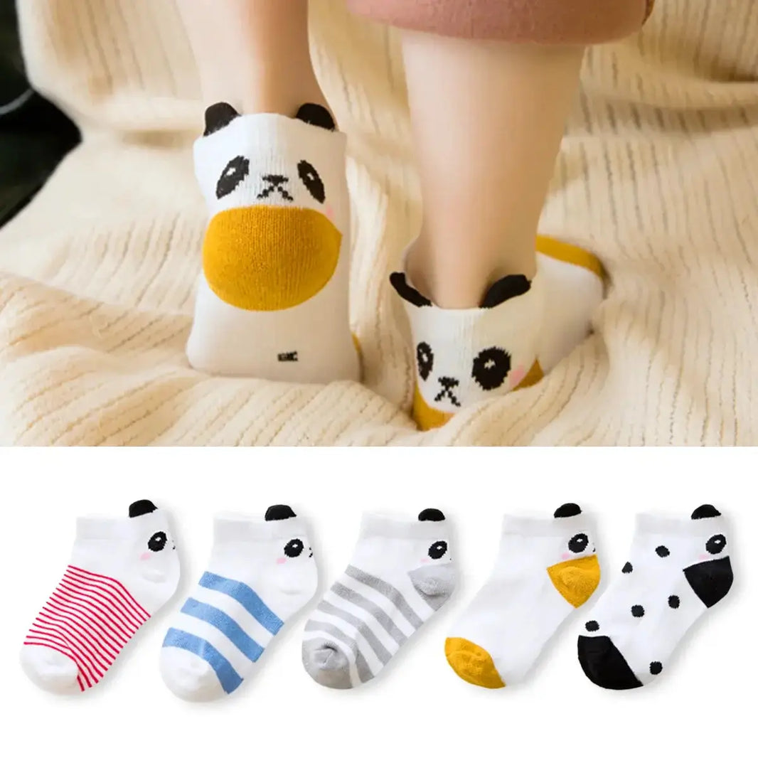 Enfants Pandas (Lot 5 paires) - FunkyFeets