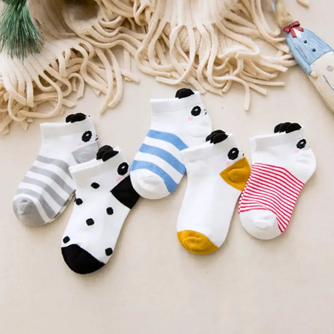 Enfants Pandas (Lot 5 paires) - FunkyFeets