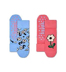 Flowers - Kids - Antidérapante - Pack de 2 - FunkyFeets