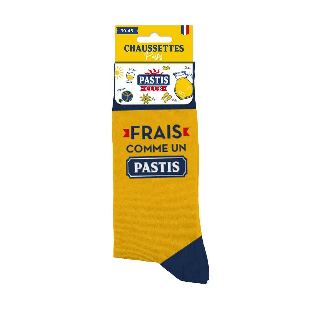 chaussettes pastis