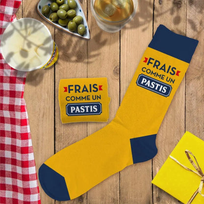 chaussettes pastis