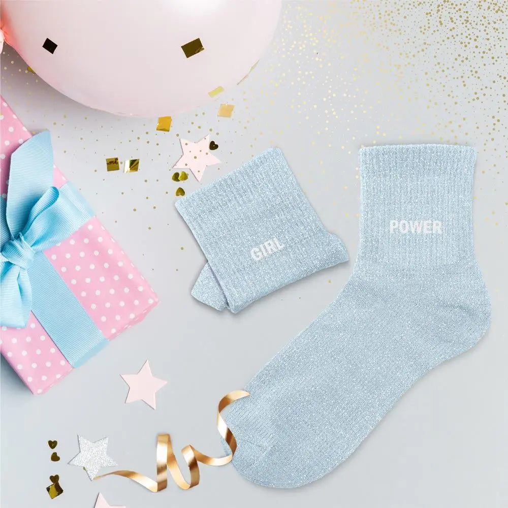 chaussettes à paillettes funky feets