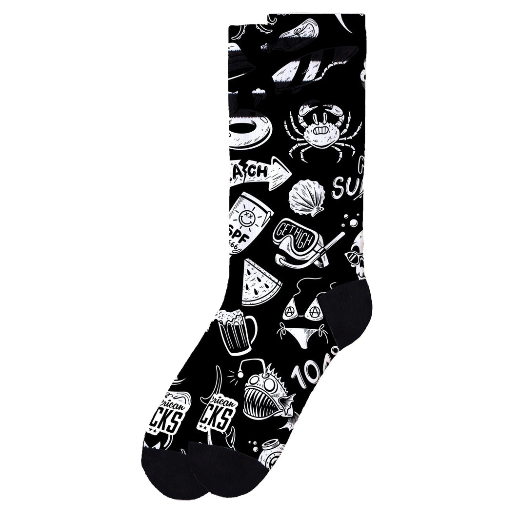 american socks funky feets