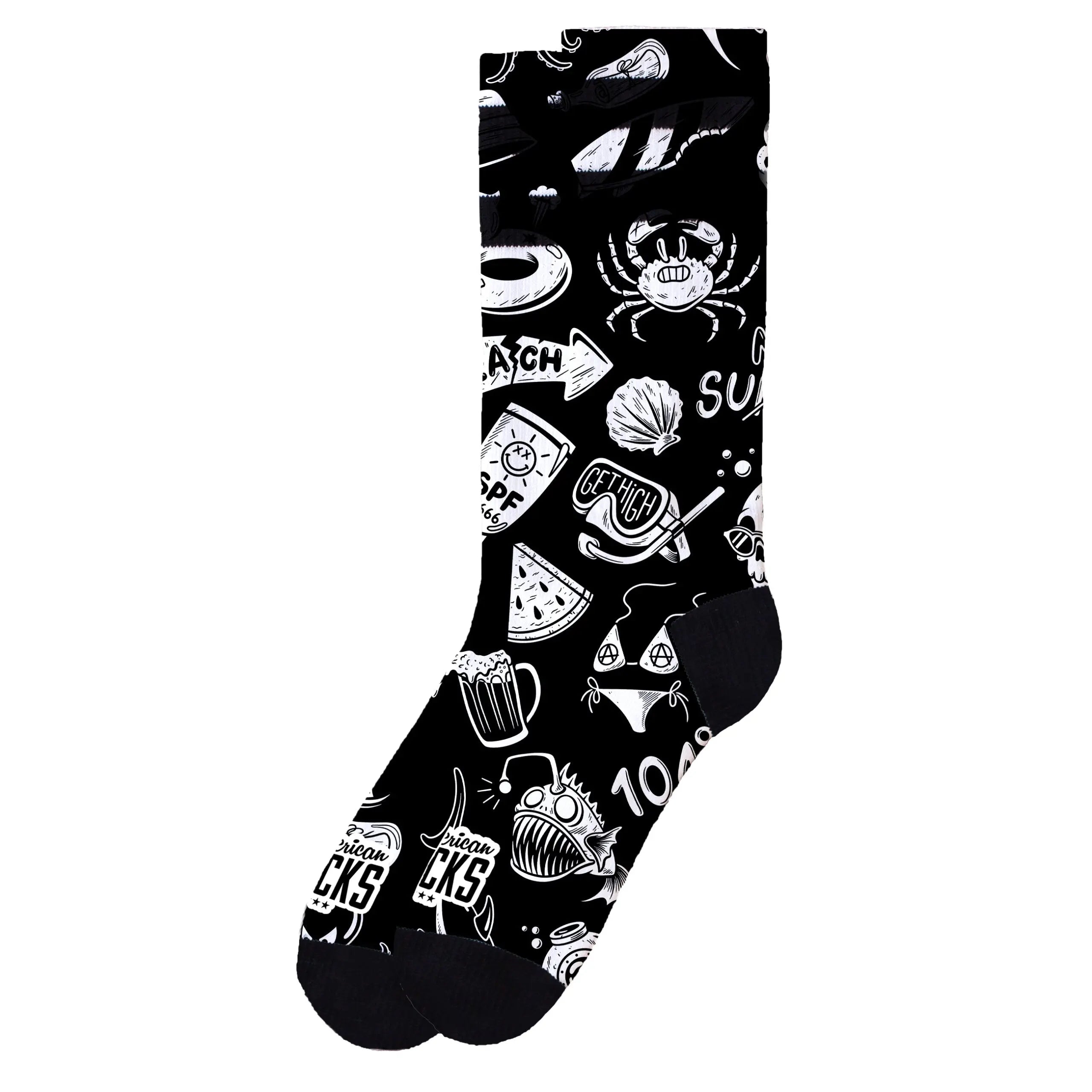 american socks funky feets